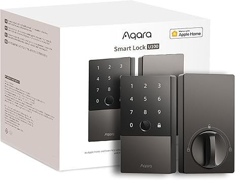 Aqara U100 Fingerprint Smart Lock with Touchscreen Keypad