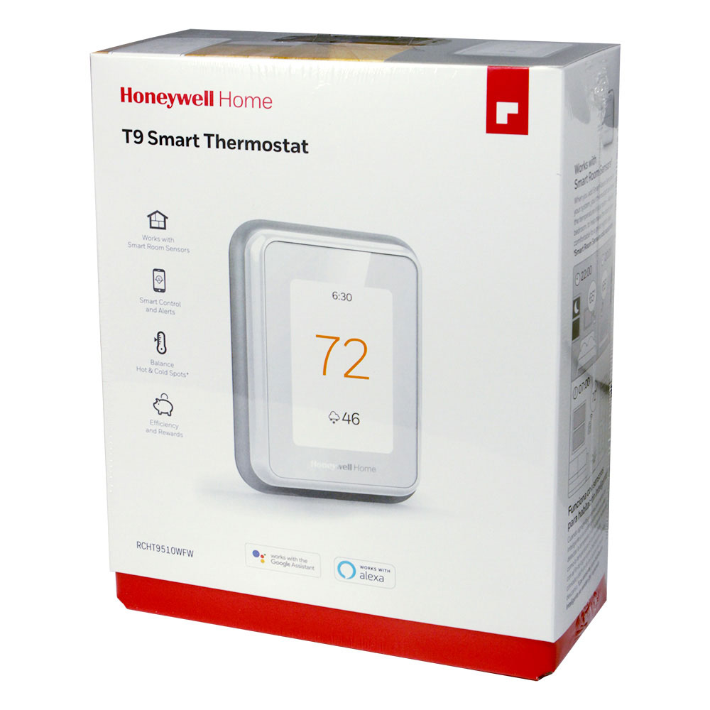 Honeywell Home X2S Matter compatible smart thermostat budget 2026 Honeywell Home T9 Smart Thermostat with smart room sensor support