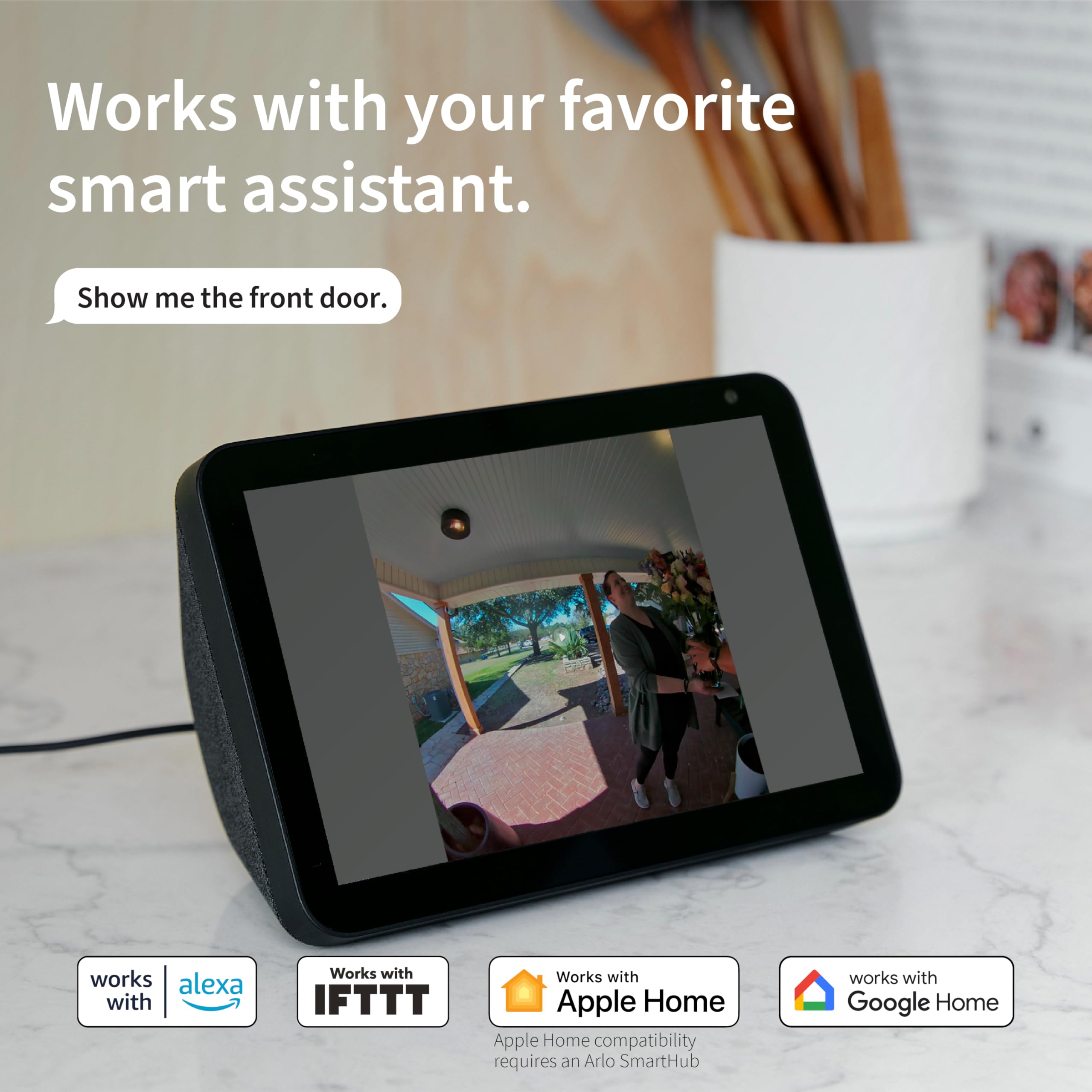 Arlo Essential Video Doorbell 2K