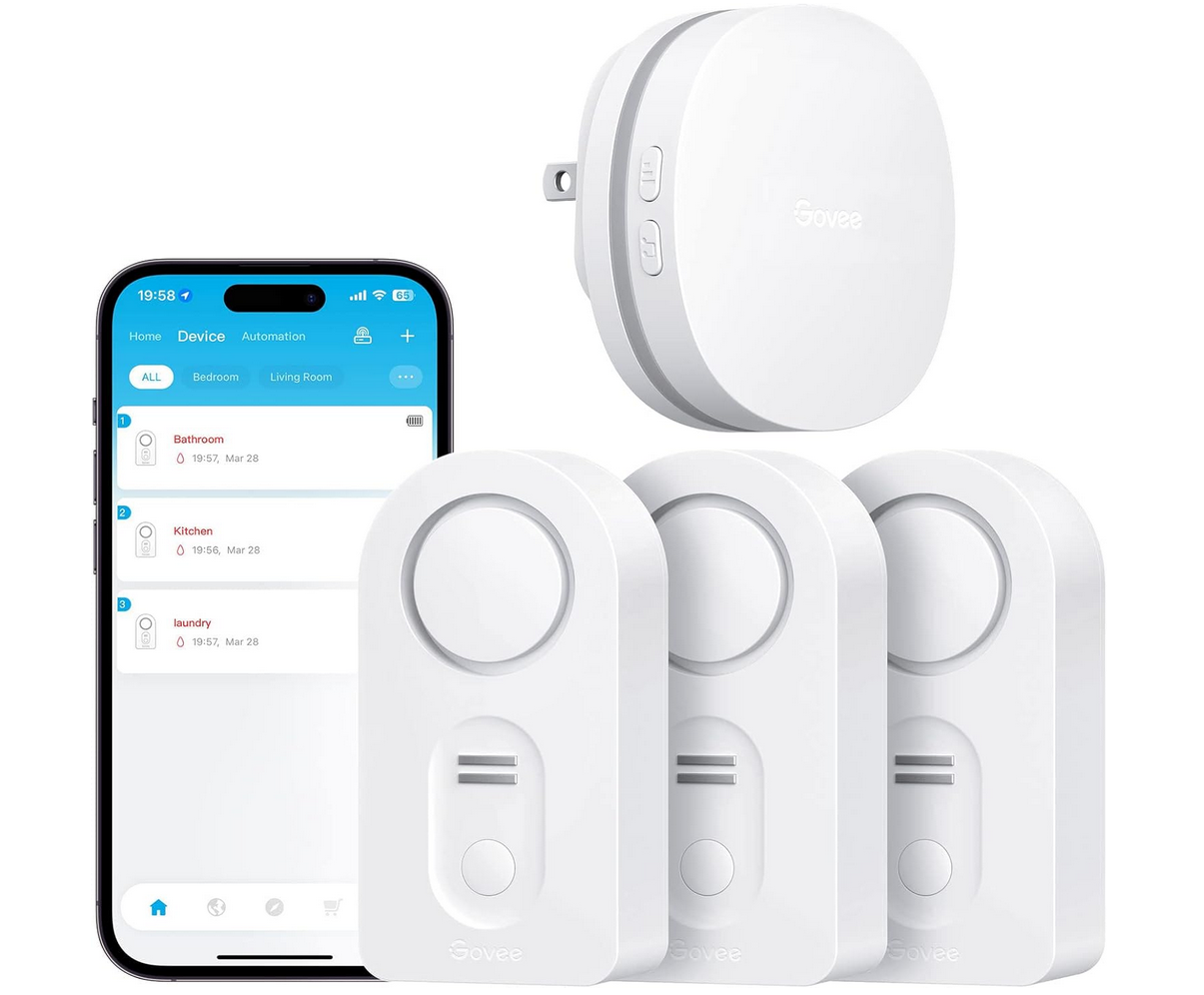 Govee Wi-Fi Water Sensor H5054 smart home