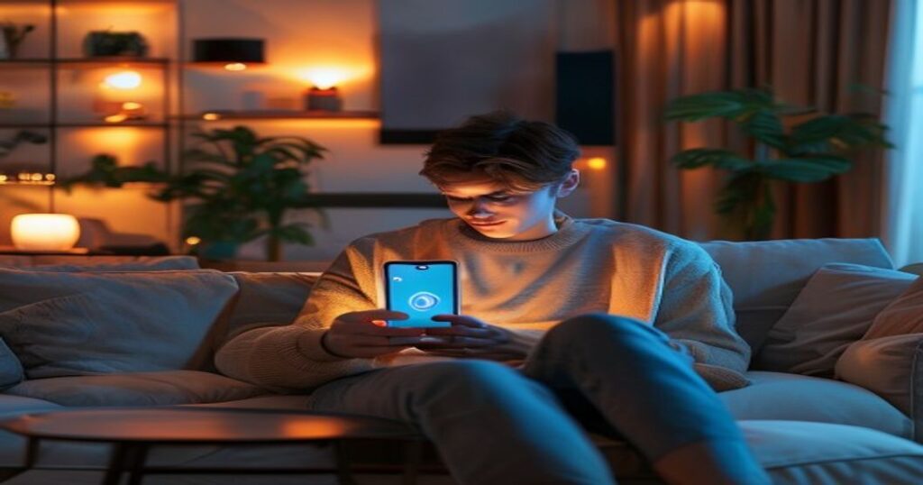 Matter smart home setup guide for beginners 2026 - person using smartphone